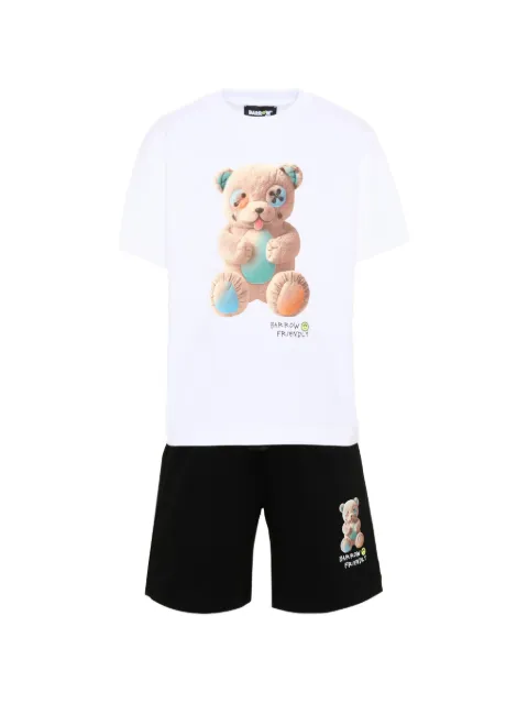 Barrow kids graphic-print shorts set