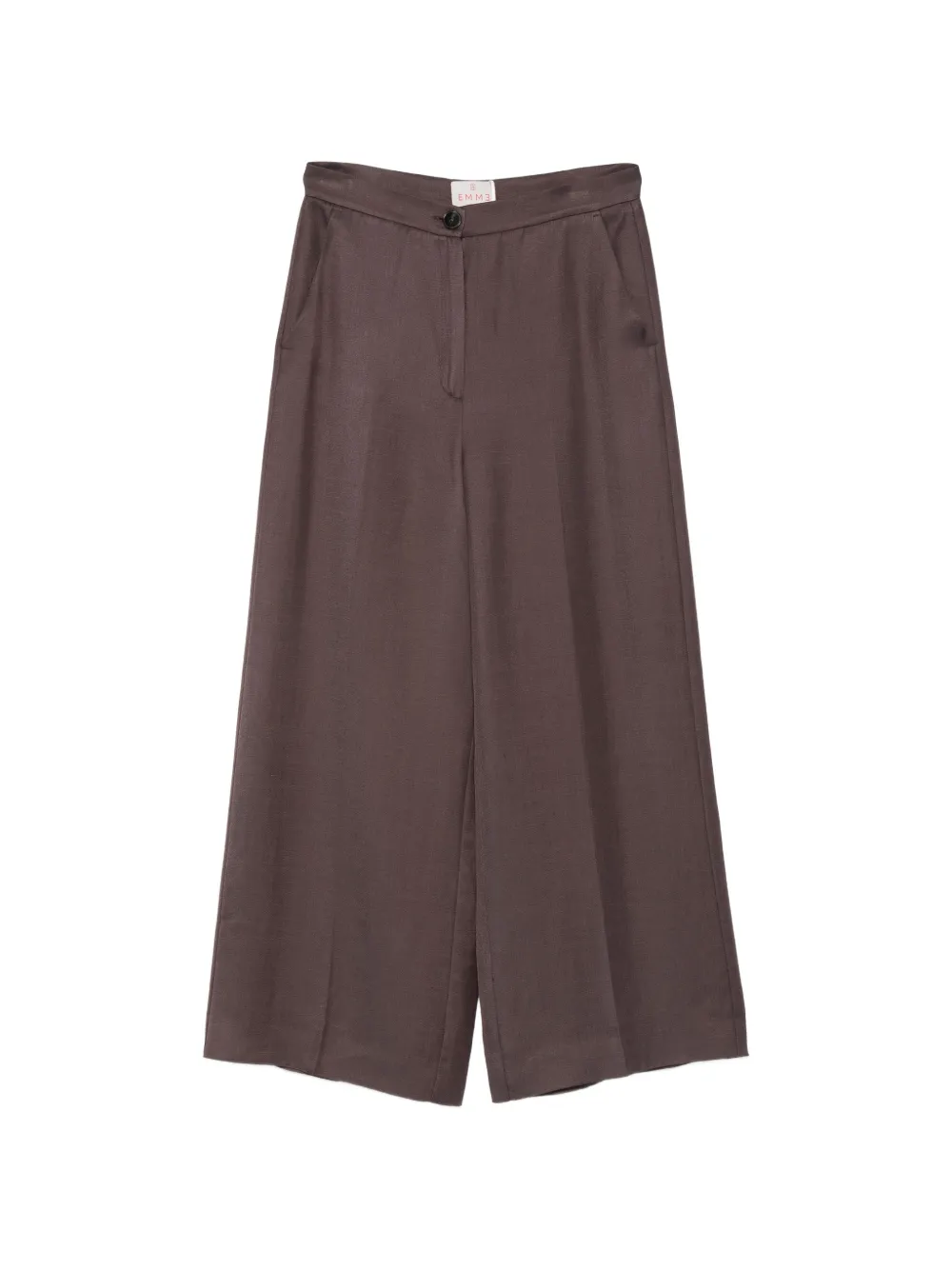 Marella buttoned trousers - Marrone