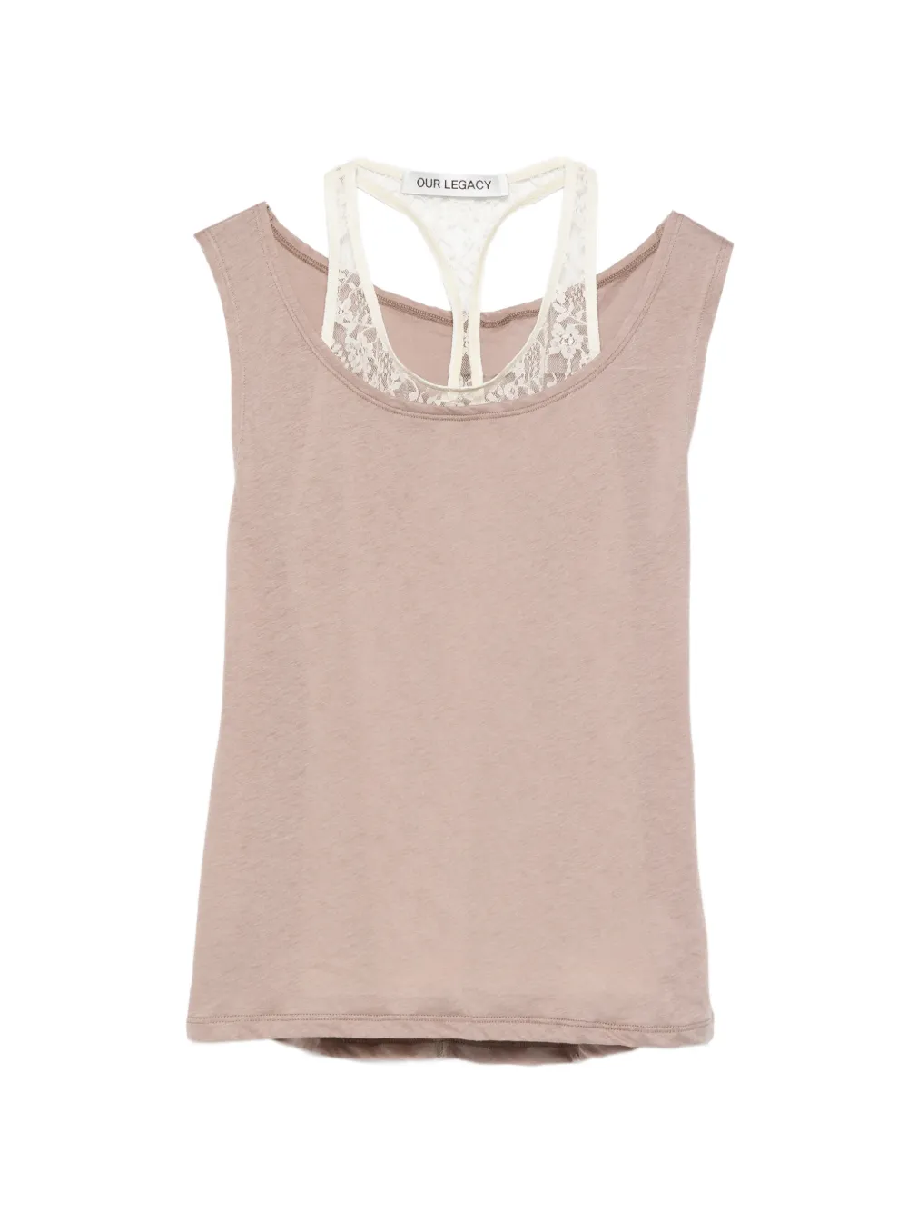OUR LEGACY Swim lace top - Toni neutri
