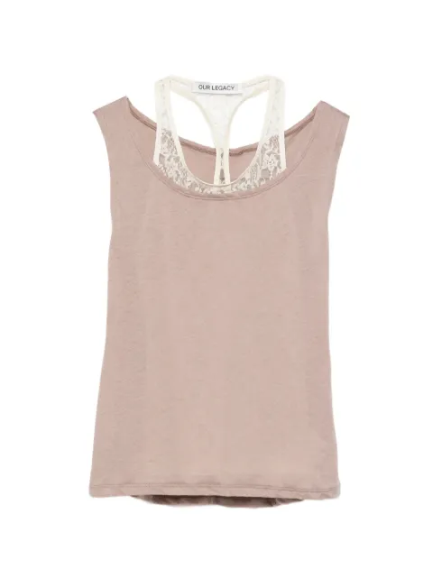 OUR LEGACY Swim lace top