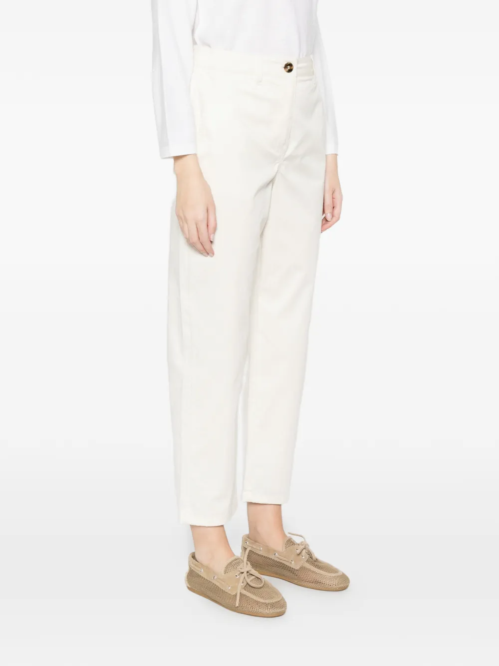  Marella Button Trousers - Neutrals 