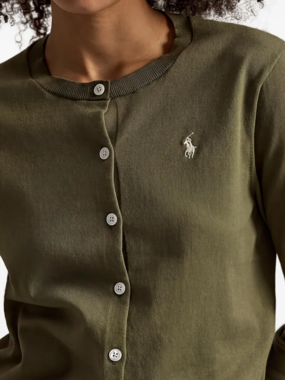 Polo Ralph Lauren Vest met geborduurd logo Groen