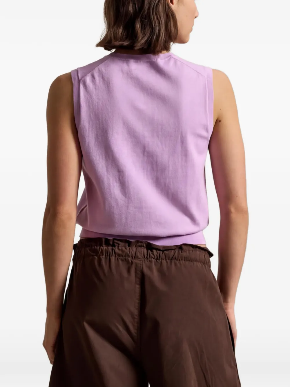 Polo Ralph Lauren Spencer met geborduurd logo Paars