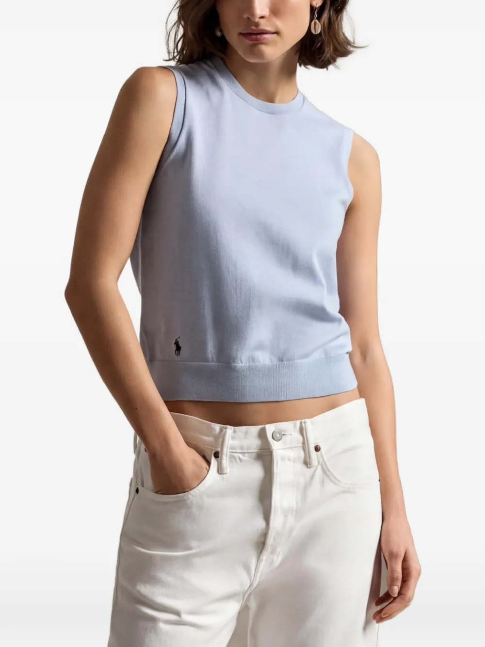 Polo Ralph Lauren Pullunder mit Logo - Blau