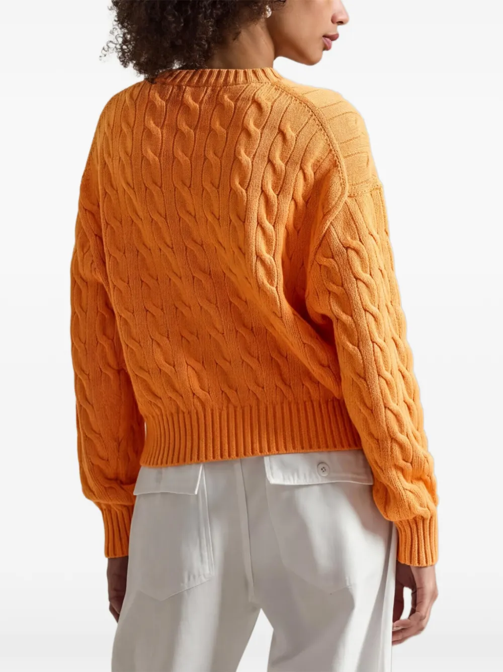 Polo Ralph Lauren Kabelgebreide trui Oranje