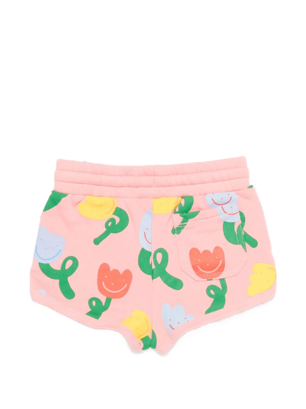  Stella Mccartney Kids Floral-print Shorts - Pink 