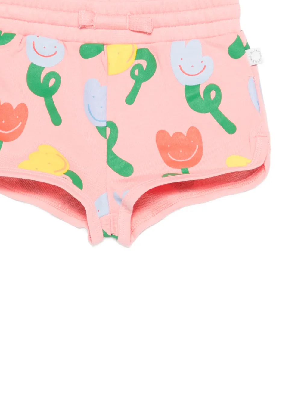  Stella Mccartney Kids Floral-print Shorts - Pink 