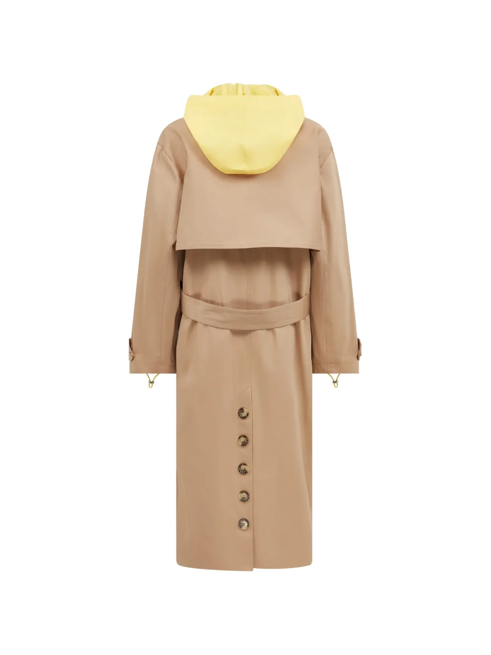  Mira Mikati Embroidered Hooded Coat - Neutrals 