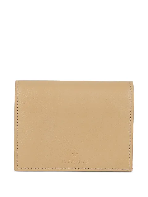 Il Bisonte cartera con detalle de costuras