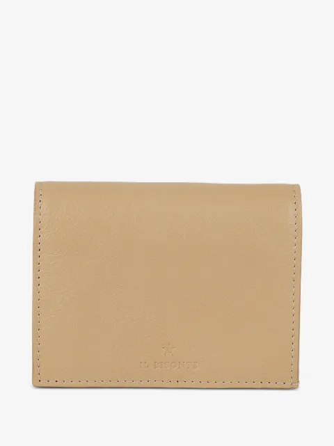 Il Bisonte portefeuille à détails de coutures