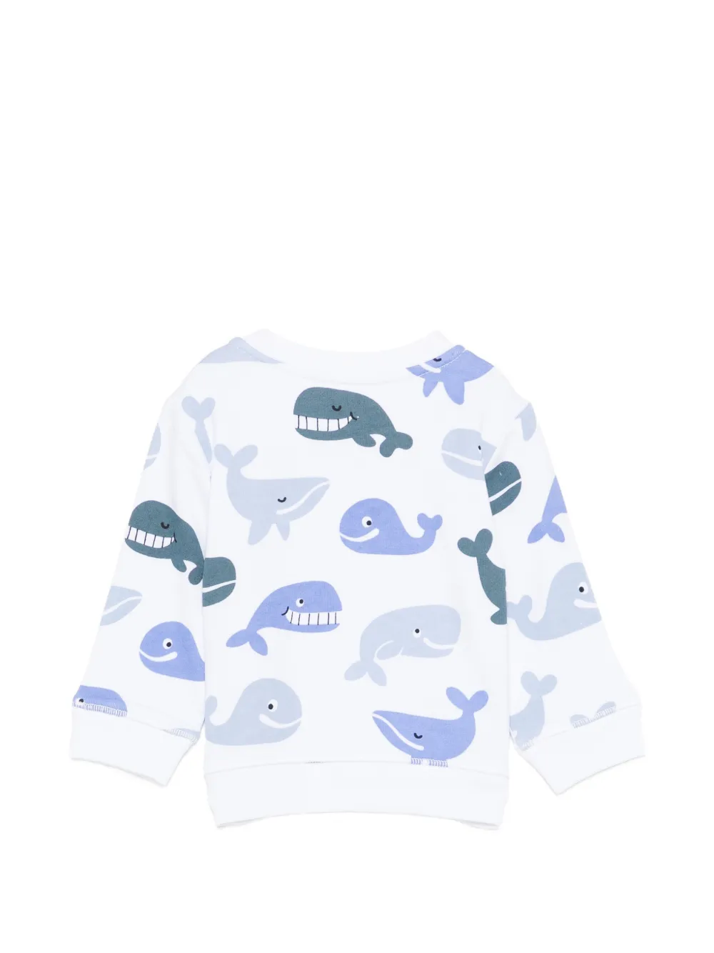 Whale-Print Sweatshirt