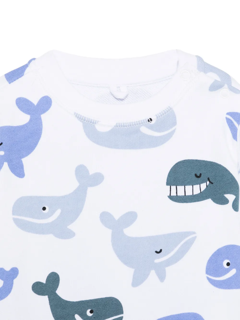 Whale-Print Sweatshirt