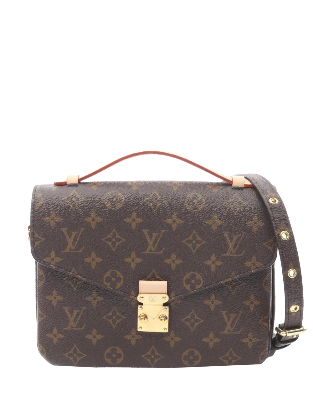 Louis Vuitton Pre-Owned 2010-2025 Monogram Pochette Metis satchel - Marrone
