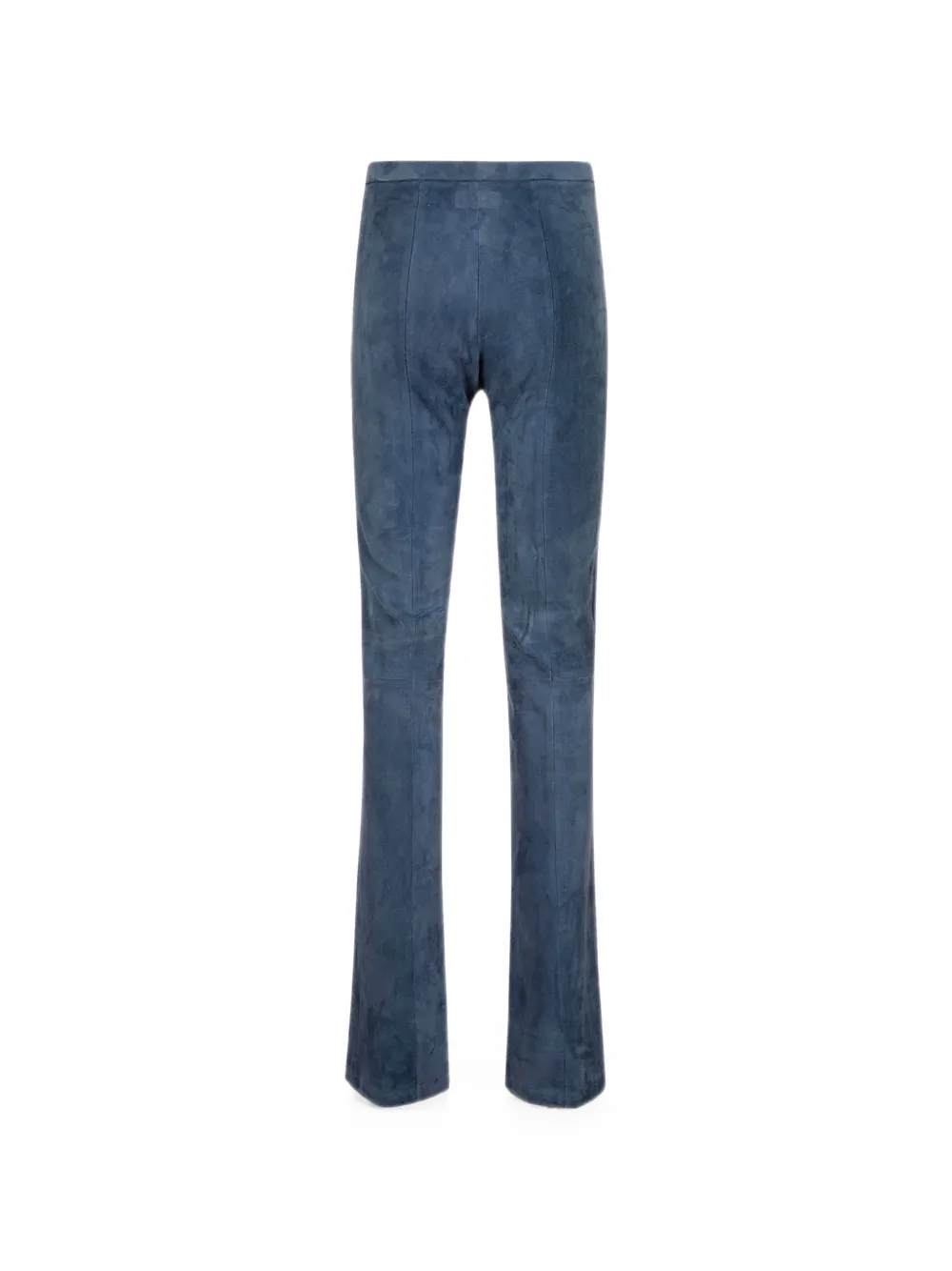 Stouls Suede Slim-fit Trousers in Blue, view 2