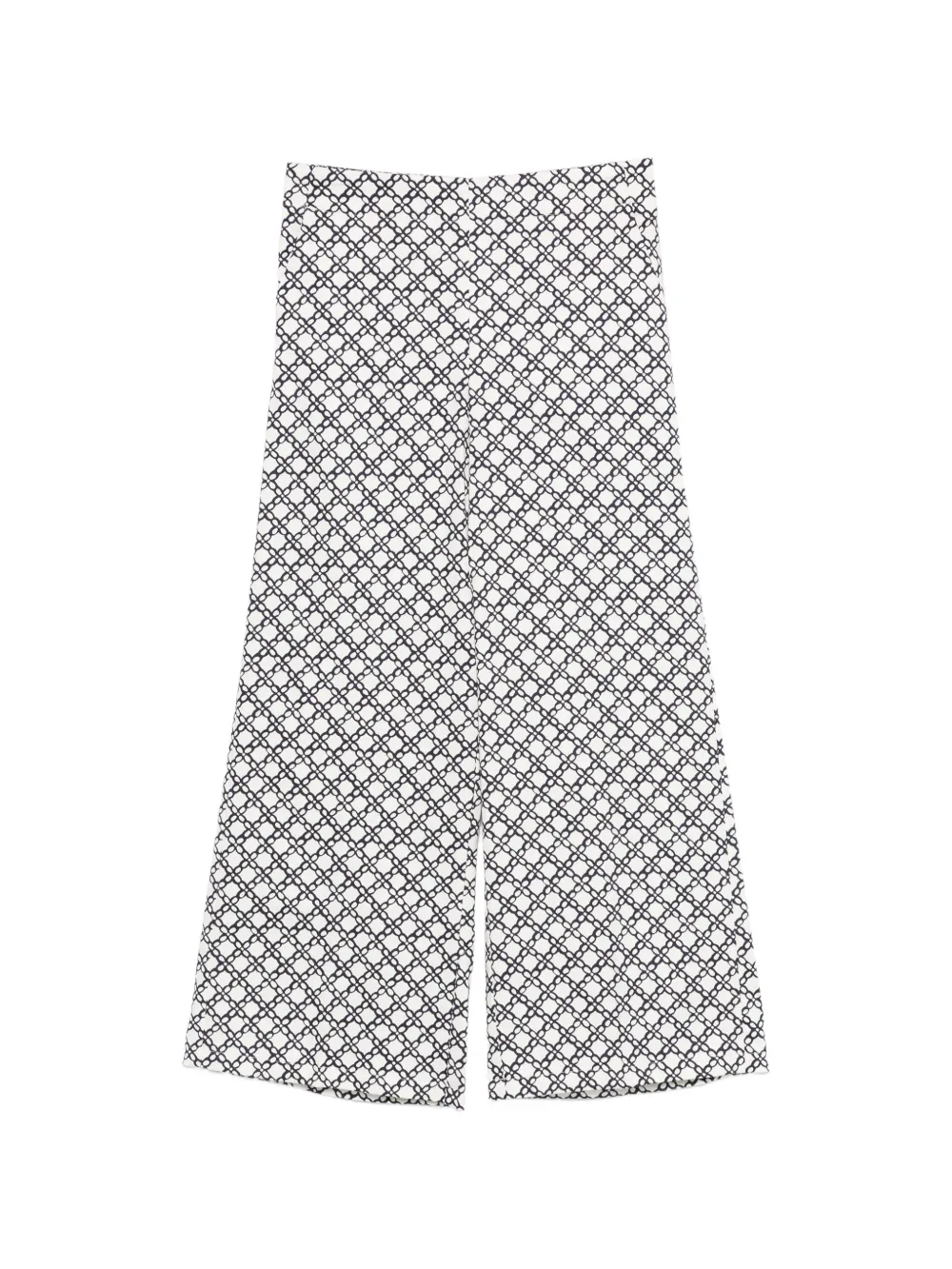 Marella patterned trousers - Bianco