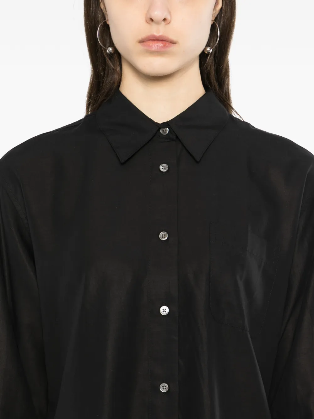 OUR LEGACY Forever blouse Zwart