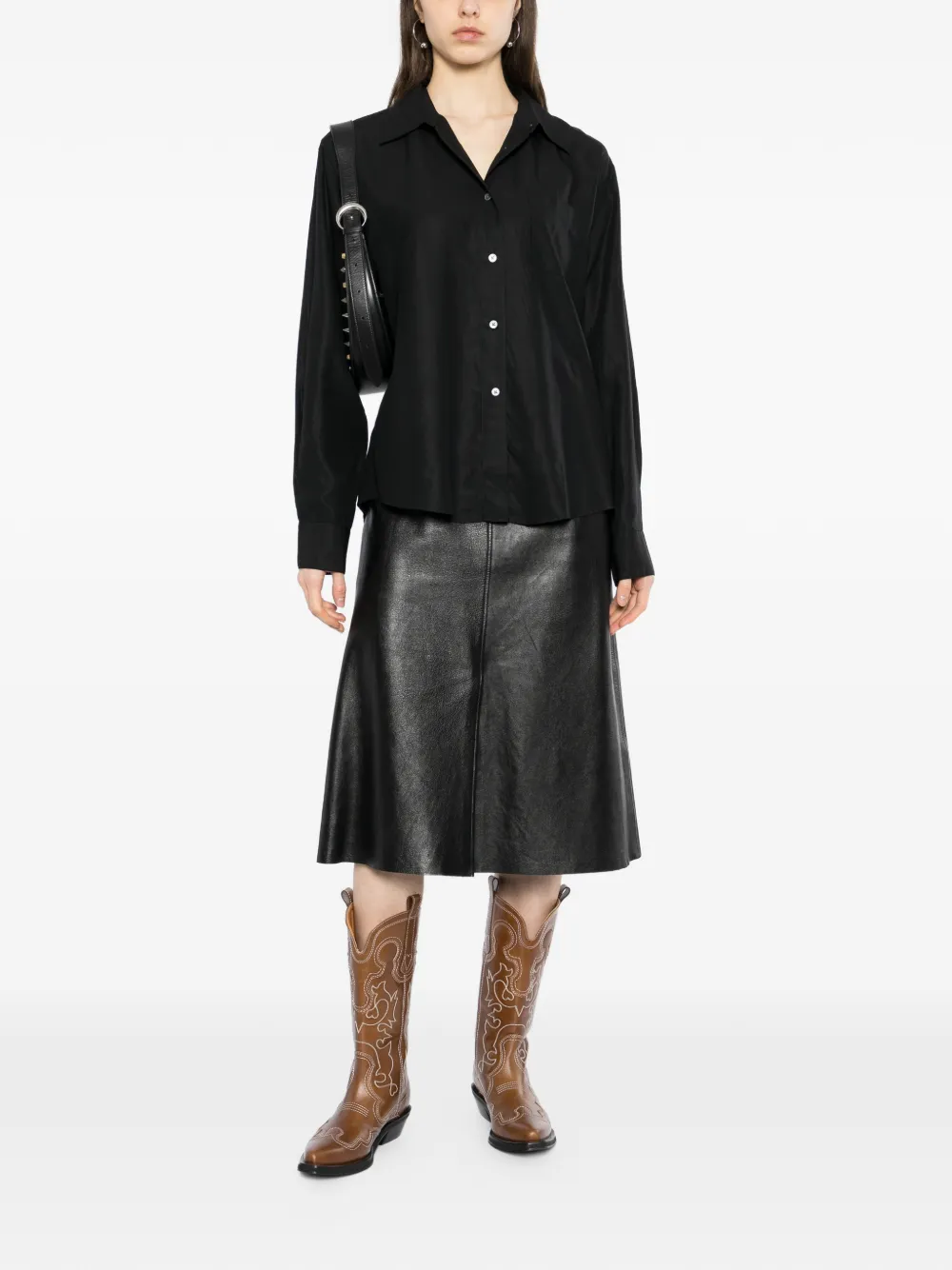 OUR LEGACY Forever blouse Zwart