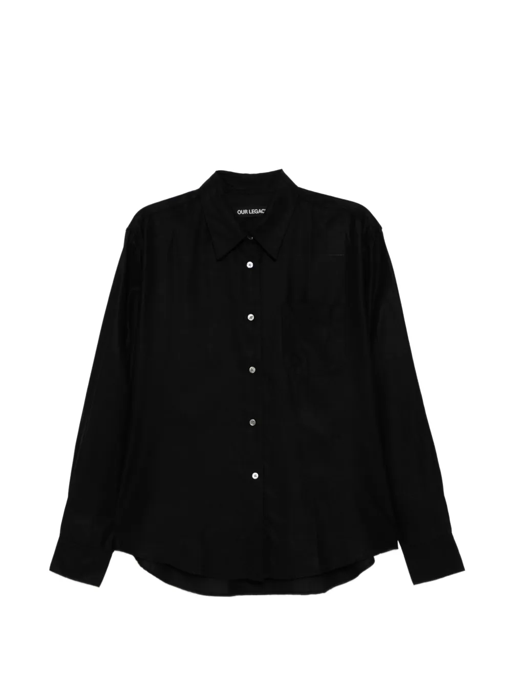 OUR LEGACY Forever shirt - Nero