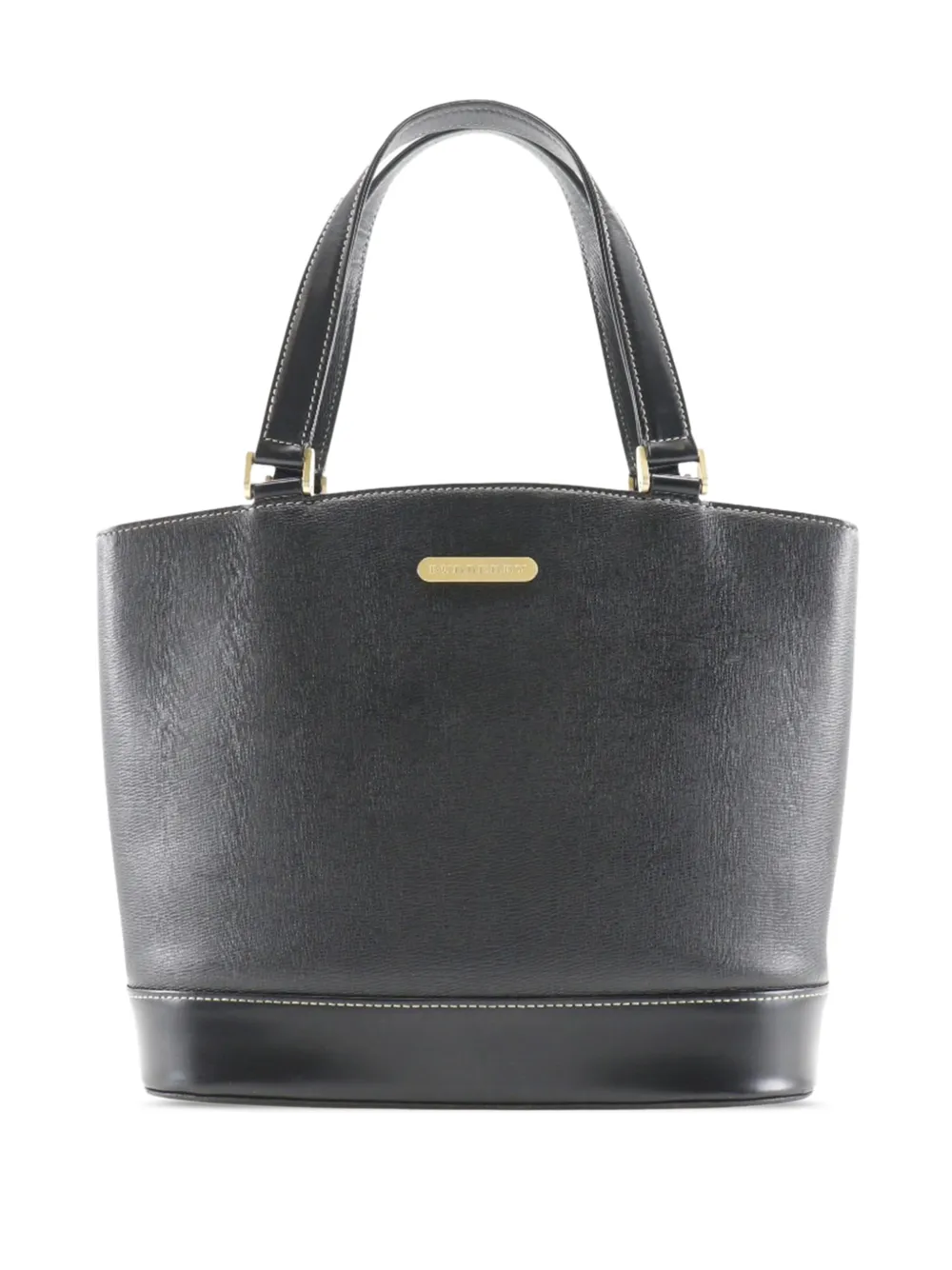 Burberry Pre-Owned 2000-2017 Leather tote bag - Schwarz