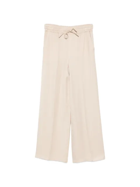 Marella drawstring-fastening trousers