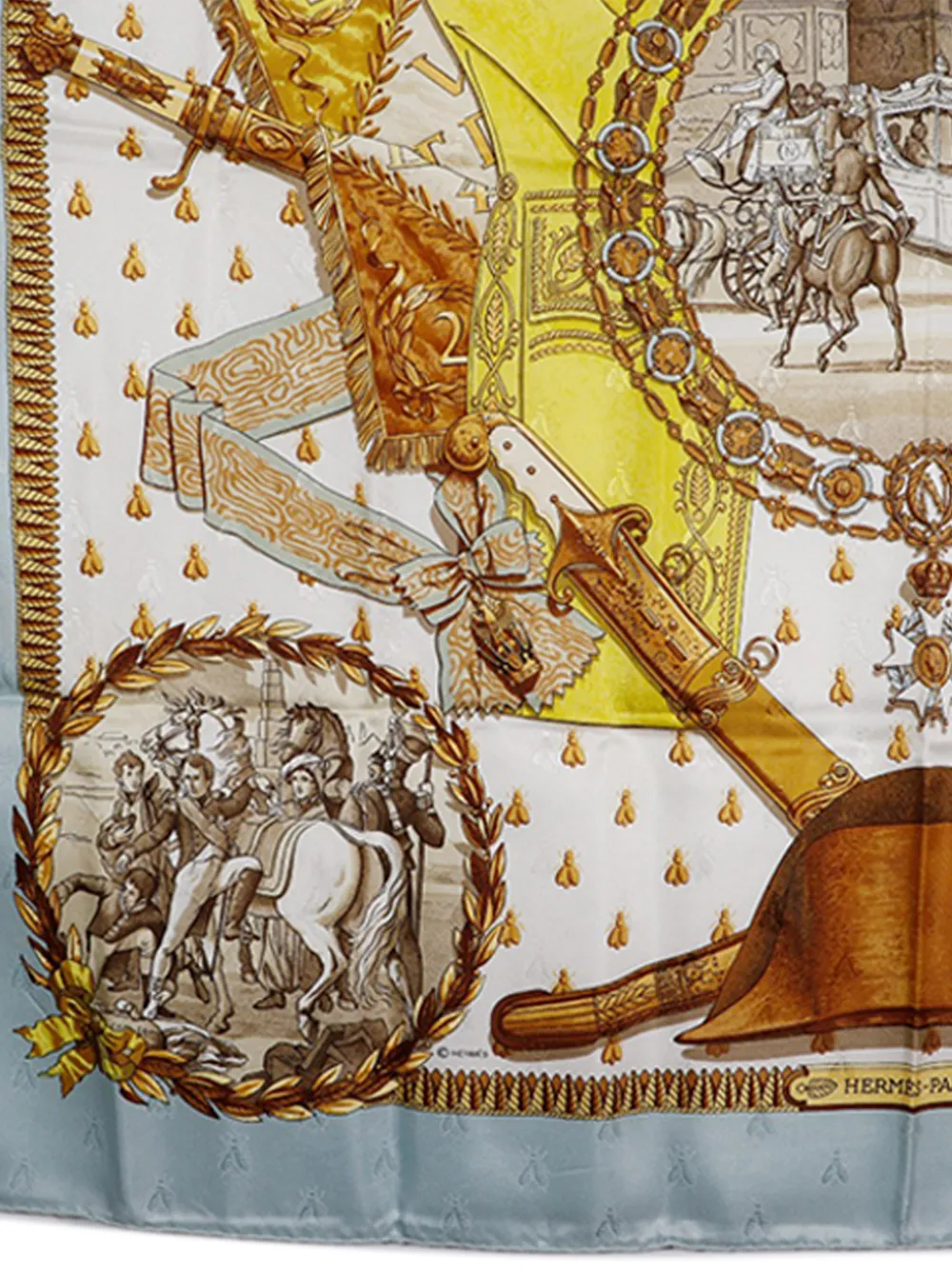 1986-1998 Napoleon Silk Scarf 90 Scarves