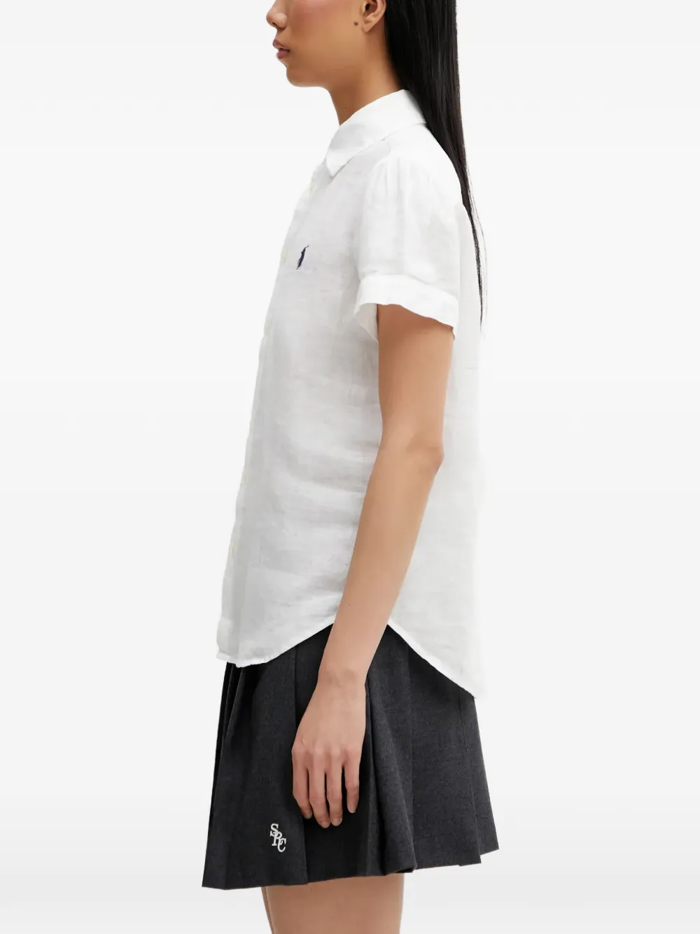 Polo Ralph Lauren Overhemd met korte mouwen Wit