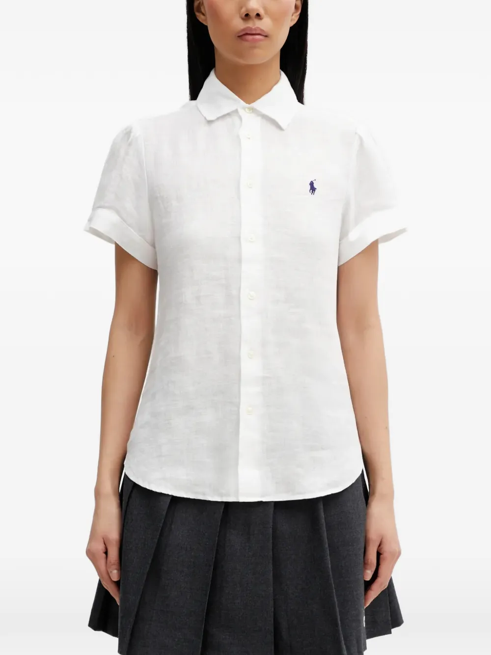 Polo Ralph Lauren Kurzärmeliges Hemd - Weiß