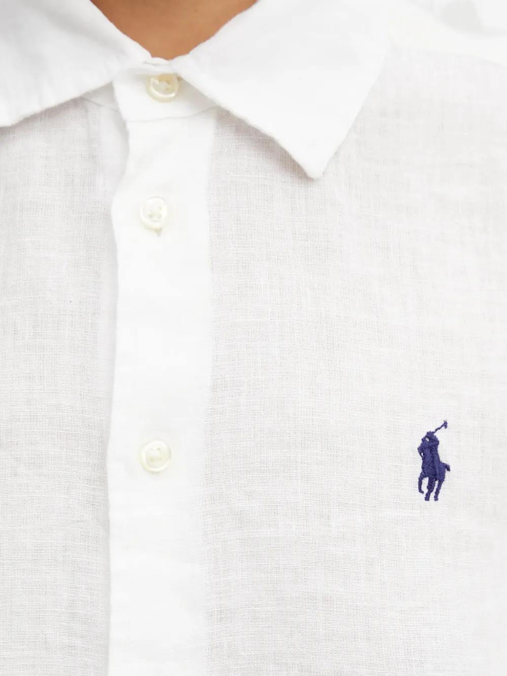 Polo Ralph Lauren Overhemd met korte mouwen Wit