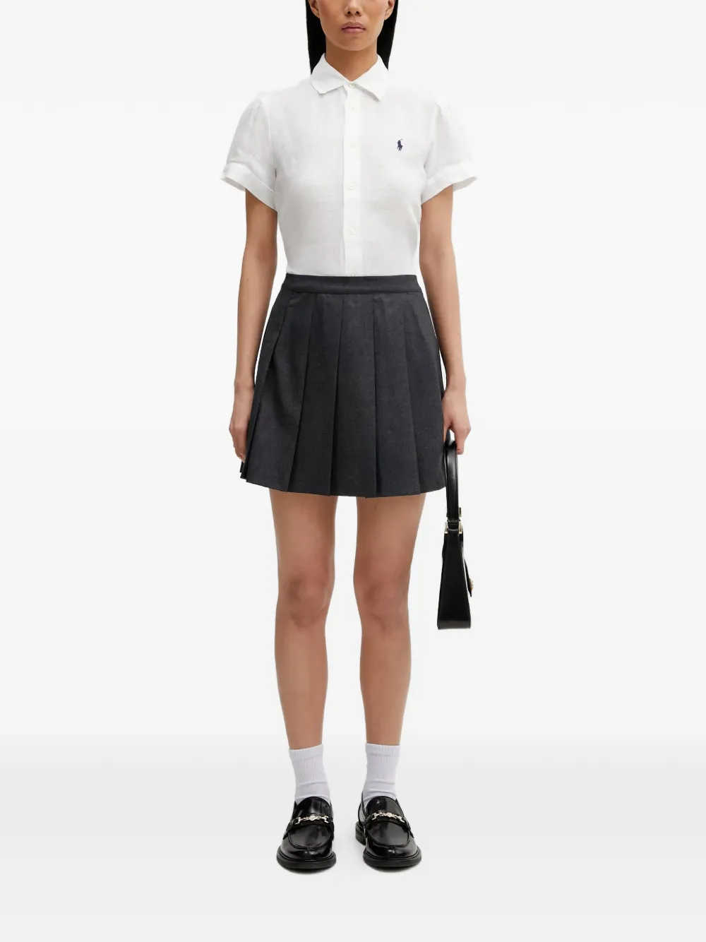 Polo Ralph Lauren Overhemd met korte mouwen Wit