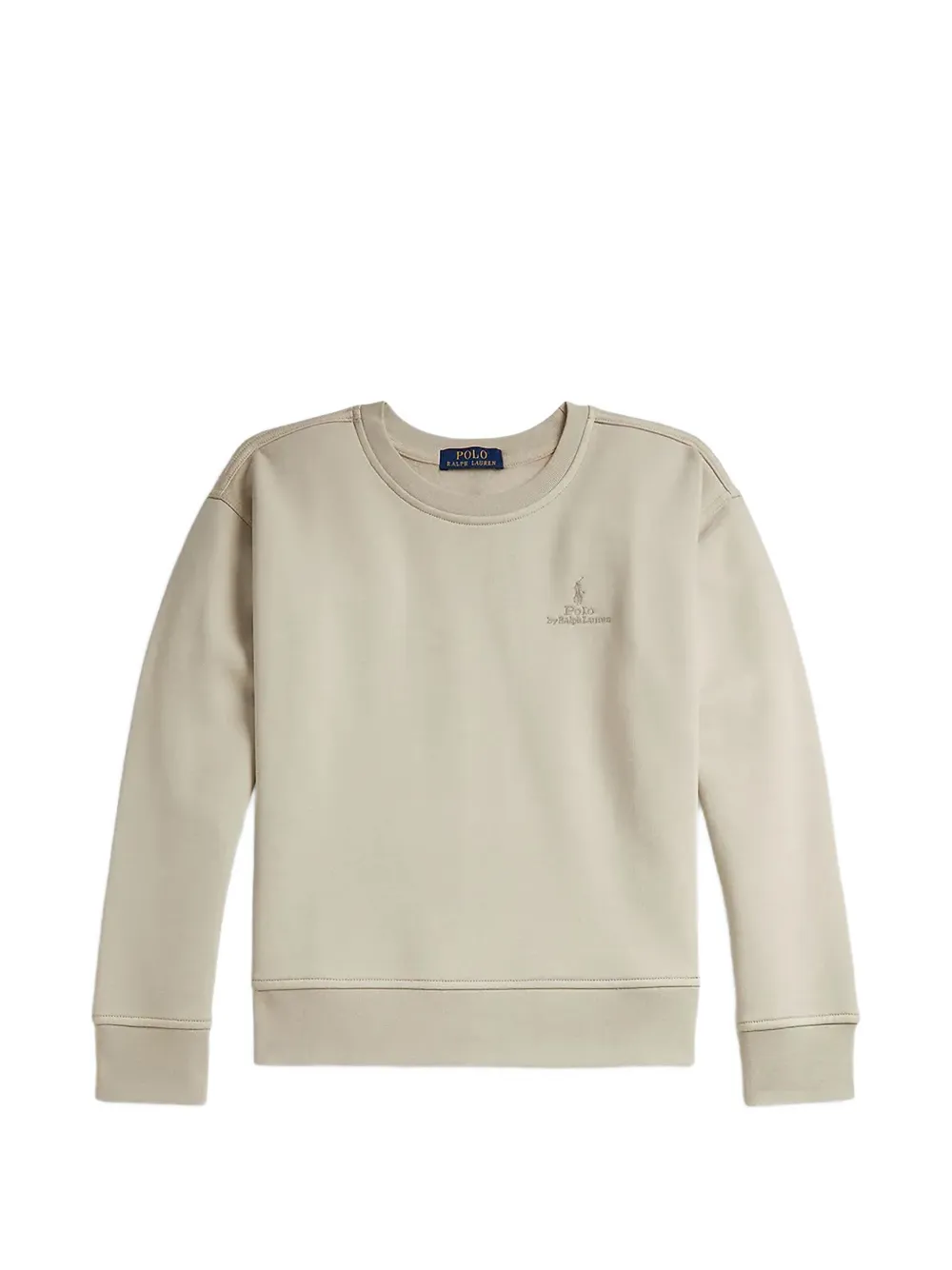 POLO RALPH LAUREN KIDS Sweatshirt mit Logo-Stickerei - Nude