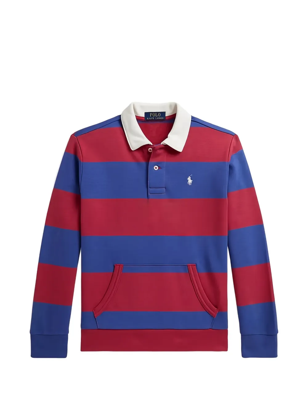 POLO RALPH LAUREN KIDS striped polo shirt - Rosso