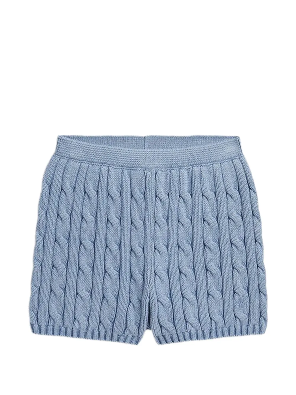 POLO RALPH LAUREN KIDS cable-knit shorts - Blu