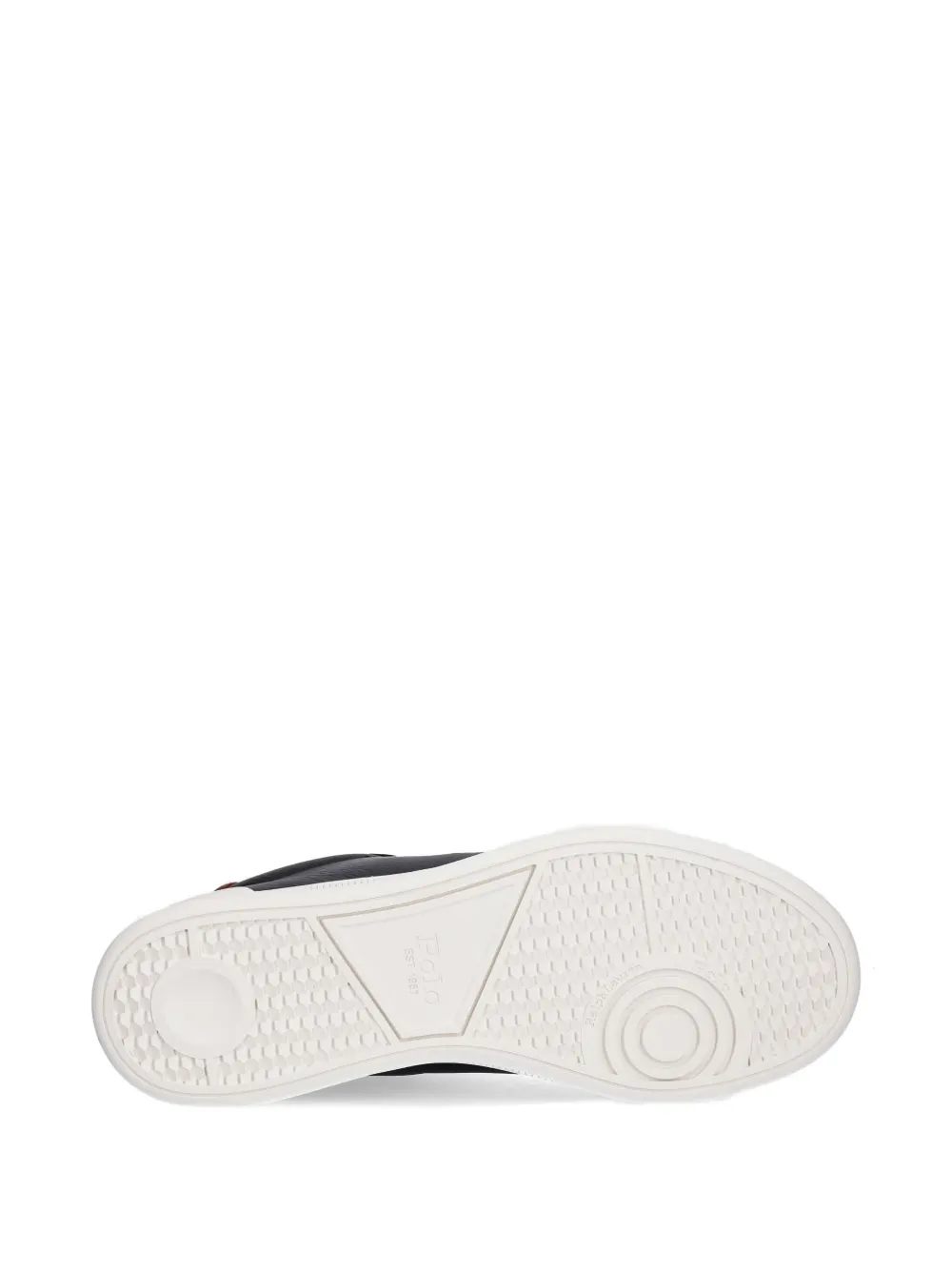 Polo Ralph Lauren Leren sneakers Zwart