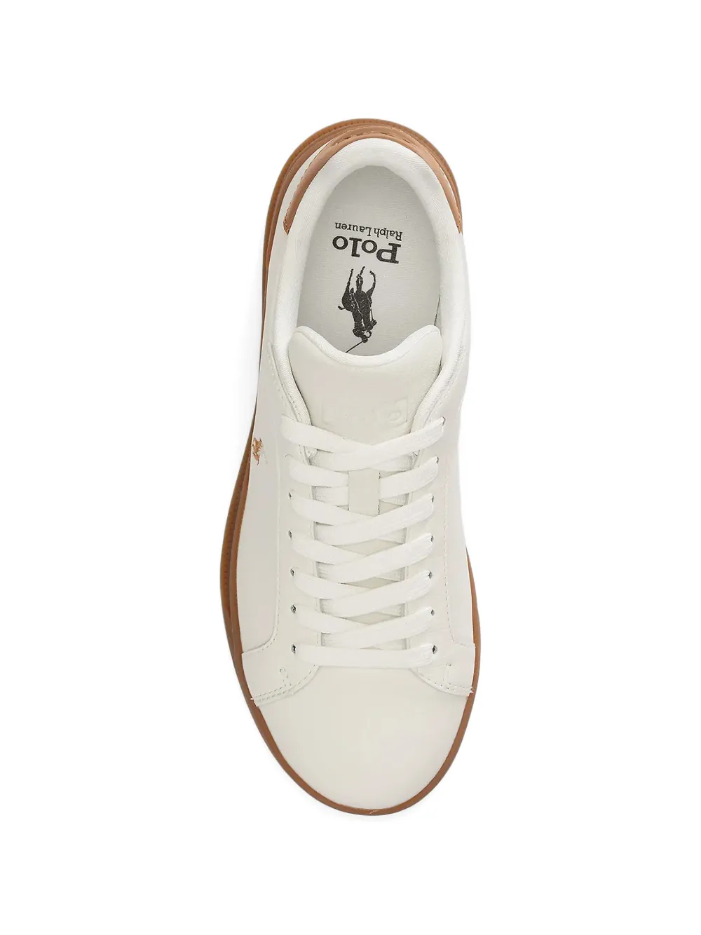 Polo Ralph Lauren Leren sneakers Wit