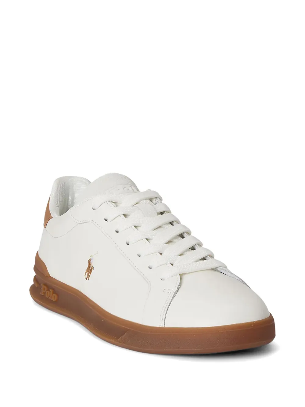 Polo Ralph Lauren Leren sneakers Wit
