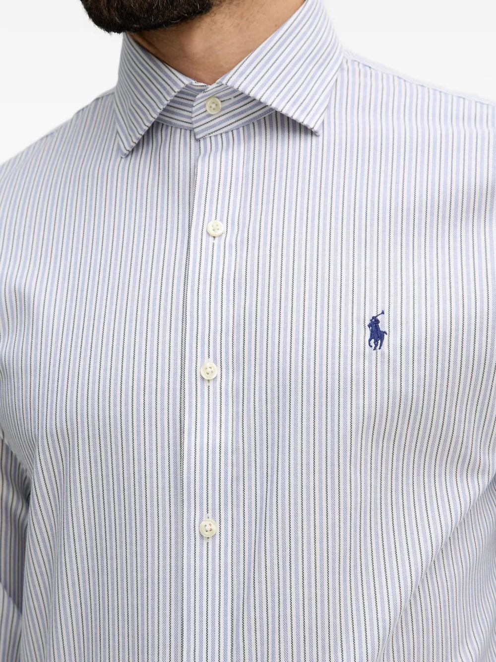 Polo Ralph Lauren Gestreept overhemd Wit