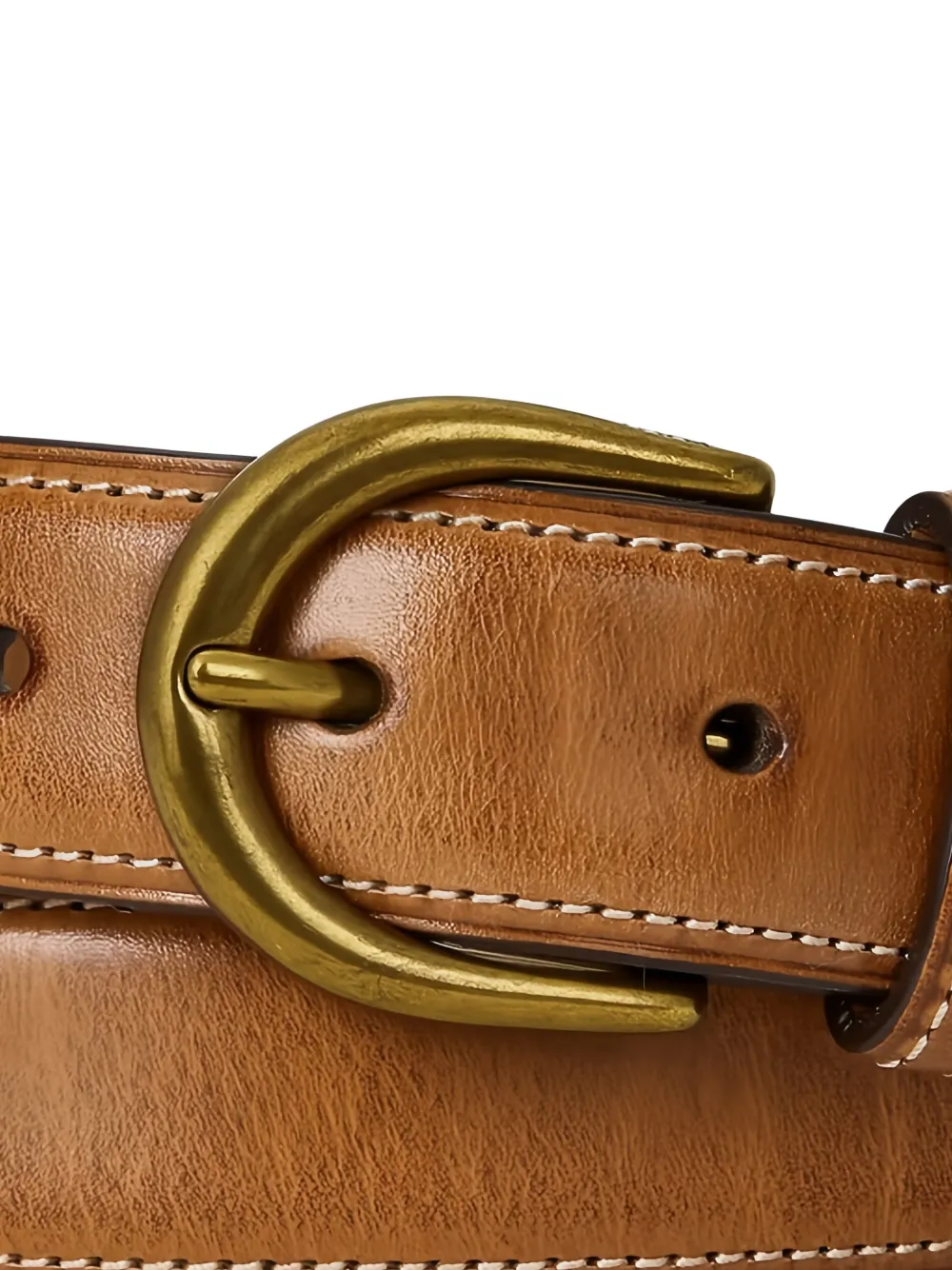 Polo Ralph Lauren Gespriem met stiksels Bruin