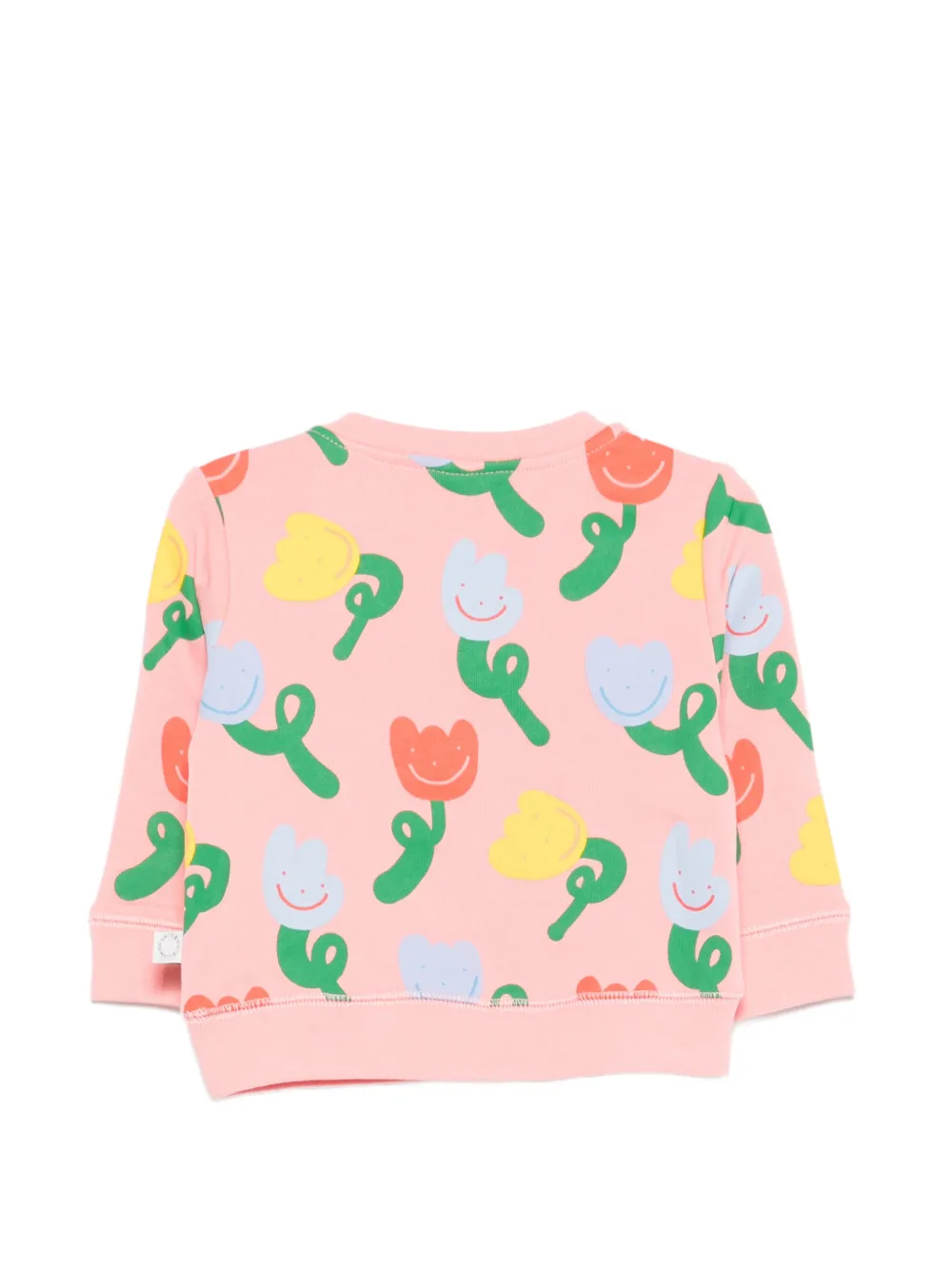 Stella McCartney Kids Sweater met bloemenprint Roze