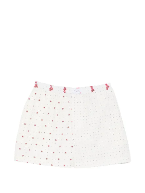 Maison Labiche 플라워 프린트 쇼츠