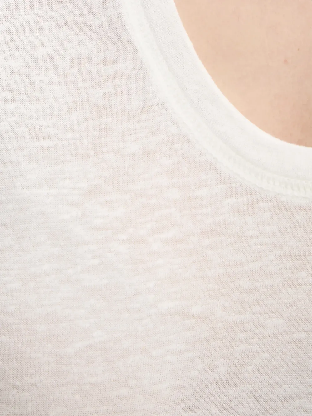 By Malene Birger Amaringa T-shirt met korte mouwen Wit