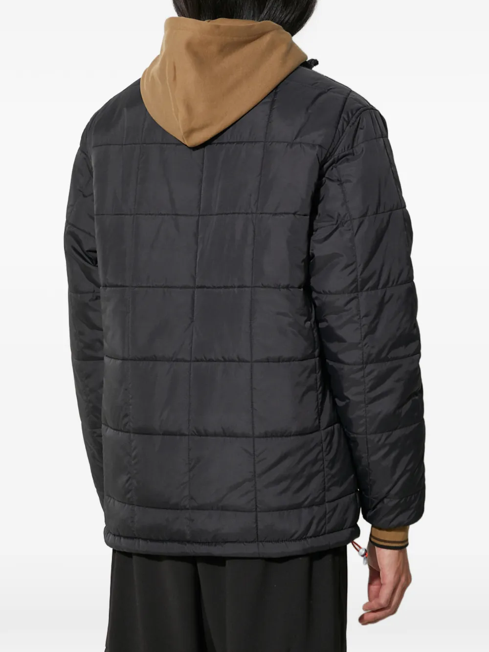 BUTTER GOODS Grid donsjack Zwart