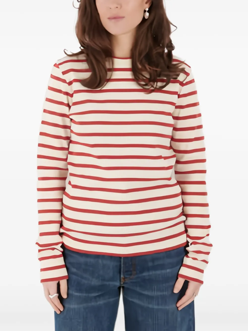 Jil Sander crew-neck T-shirt - Toni neutri