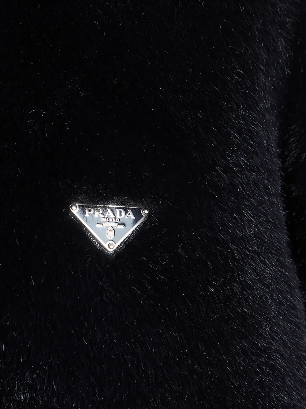 Prada Jack met capuchon Zwart