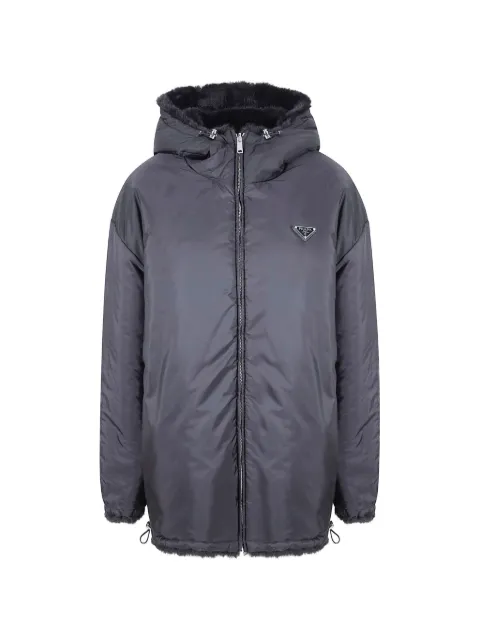 Prada hooded reversible jacket