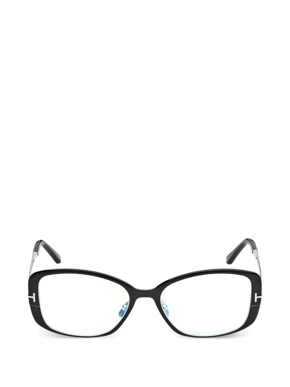 TOM FORD Eyewear geometric frame glasses - Nero