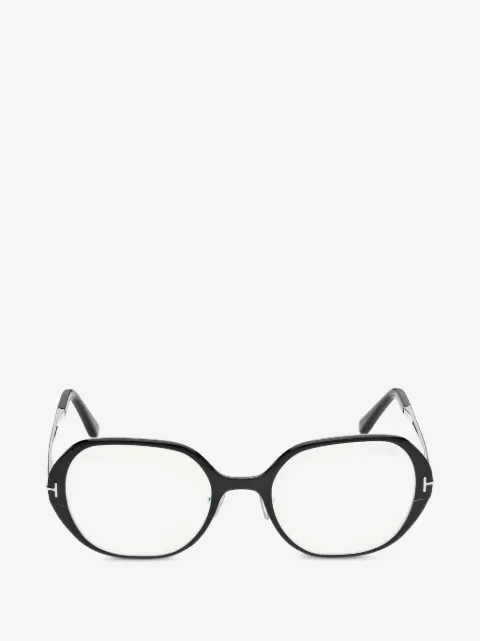TOM FORD Eyewear 타원형 프레임 안경