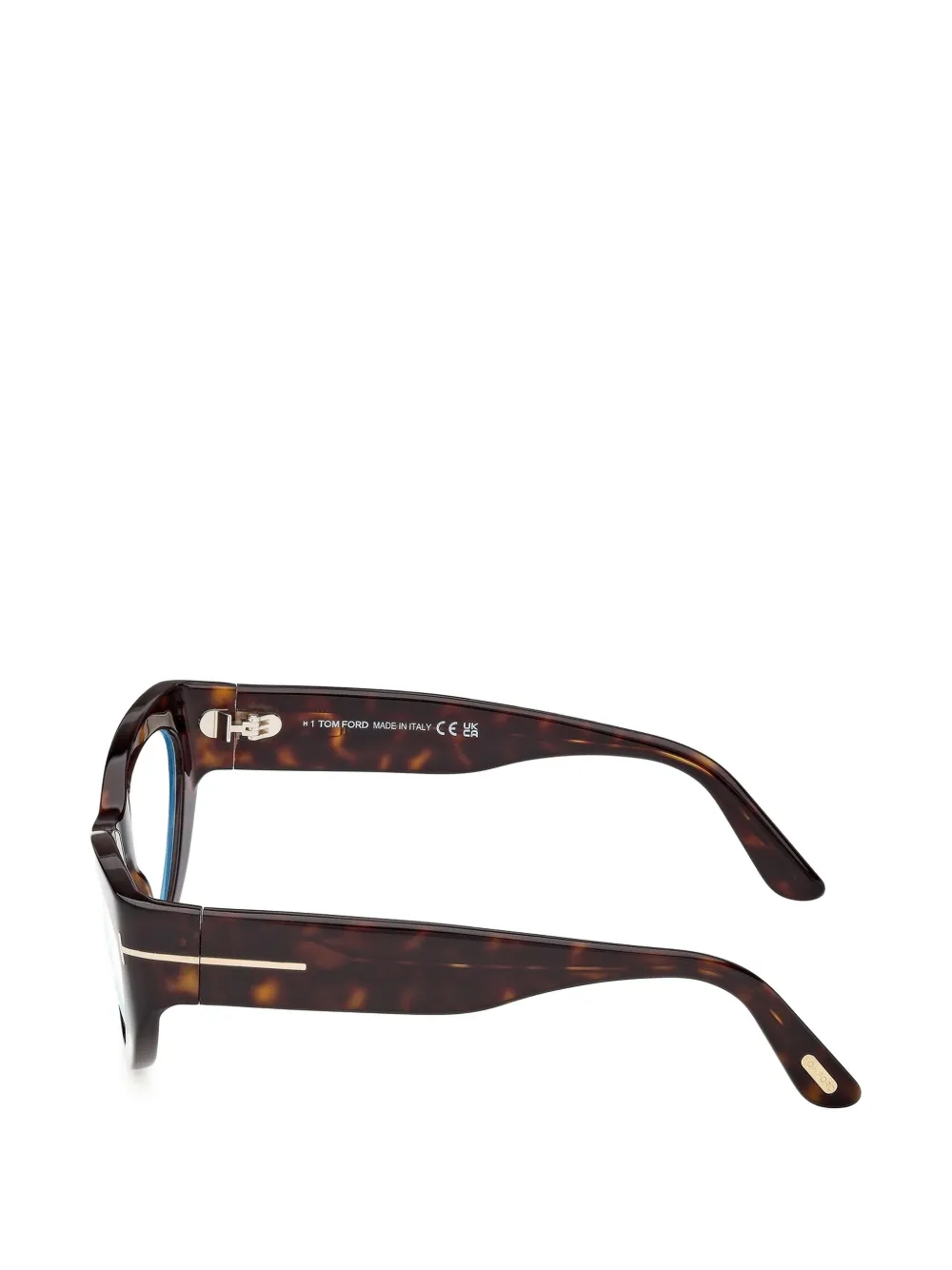 TOM FORD Eyewear Bril met cat-eye montuur Bruin
