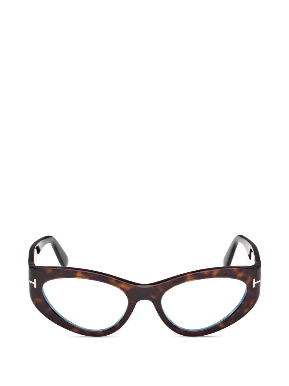 TOM FORD Eyewear cat-eye glasses - Marrone