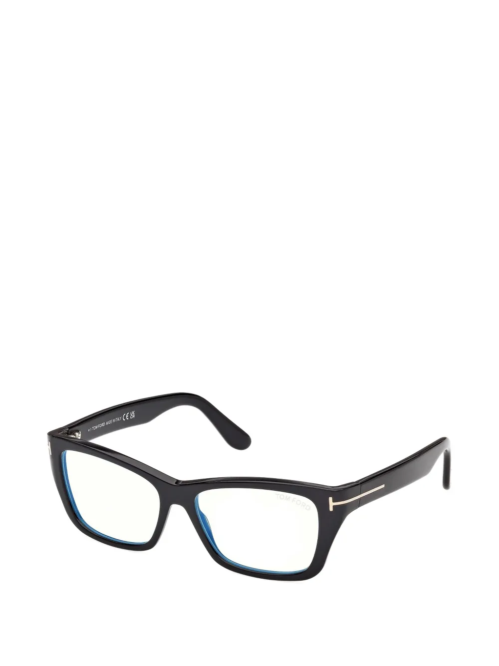 TOM FORD Eyewear Bril met vierkant montuur Zwart
