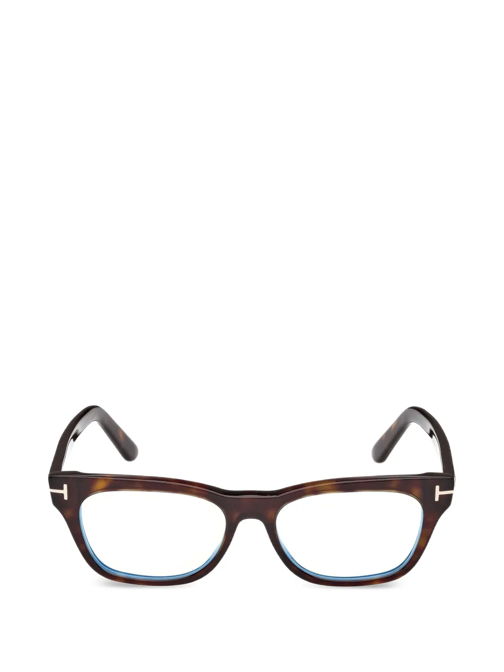 TOM FORD Eyewear square-frame glasses - Marrone